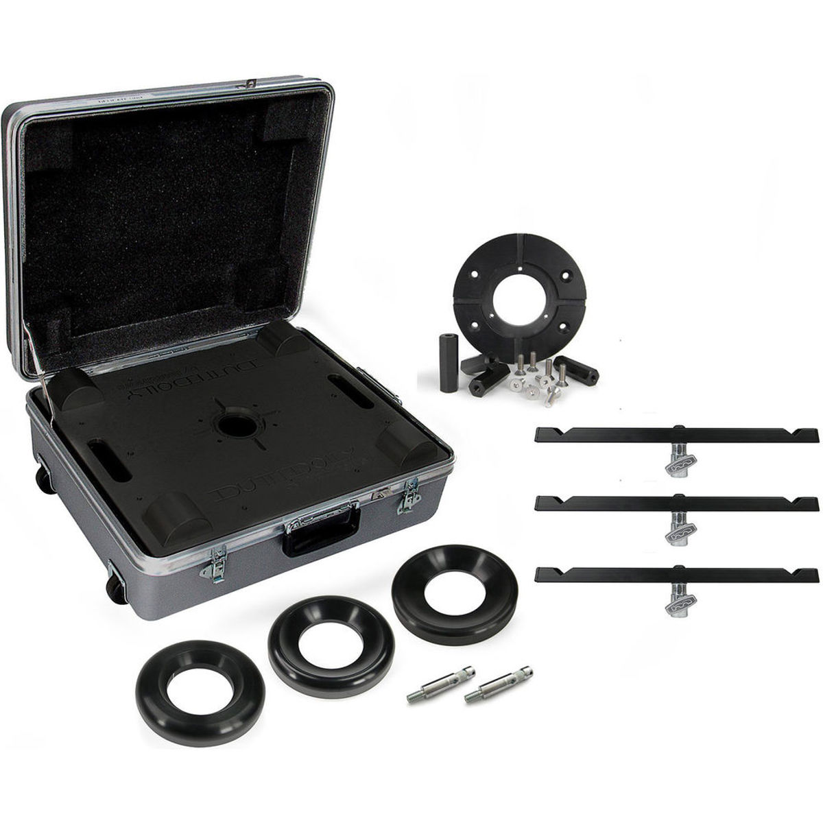 

Matthews 20x24" Dutti Dolly Rental Kit, 800 lb Load Capacity, Black