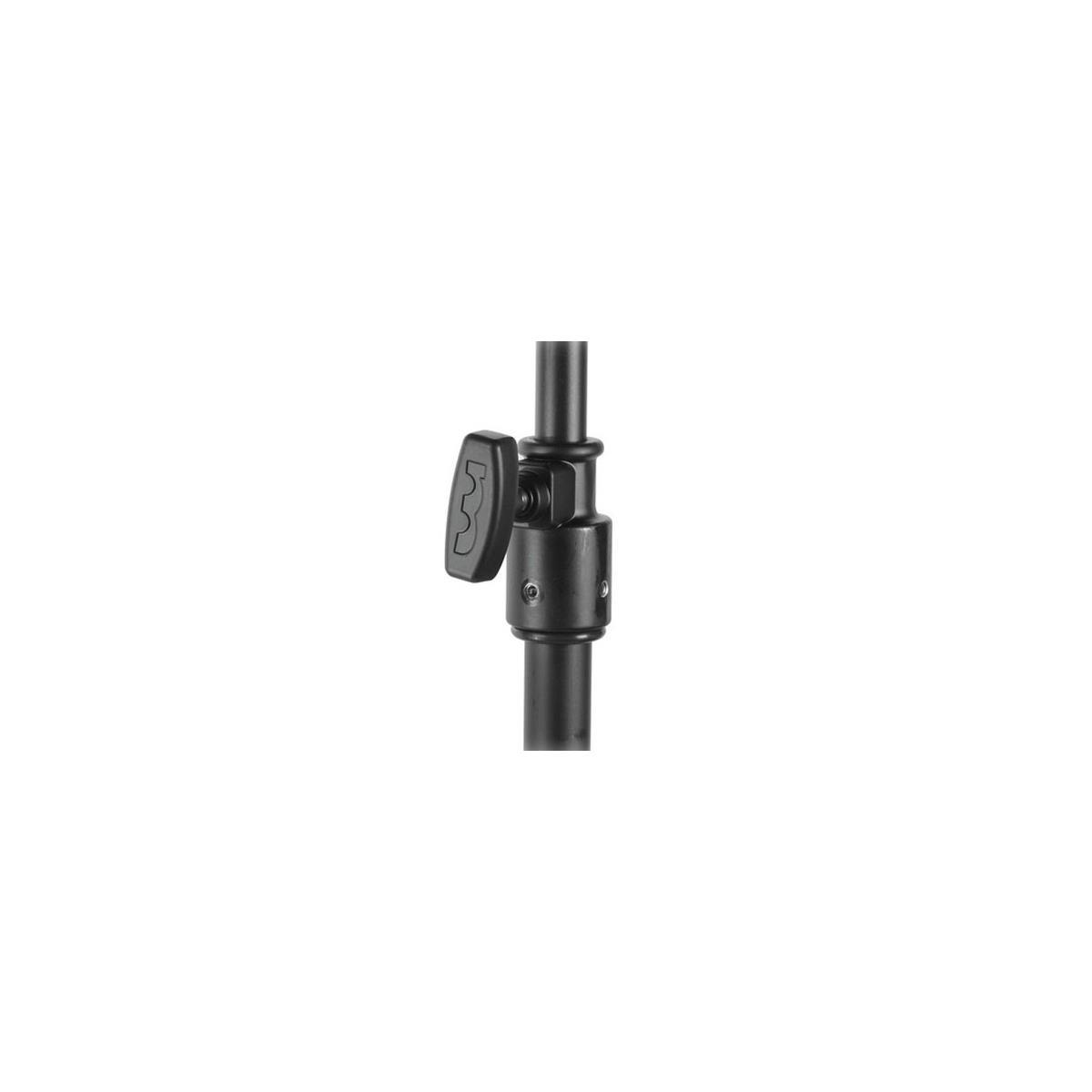 Matthews B756140 40in Hollywood C+Stand with Arm, Black