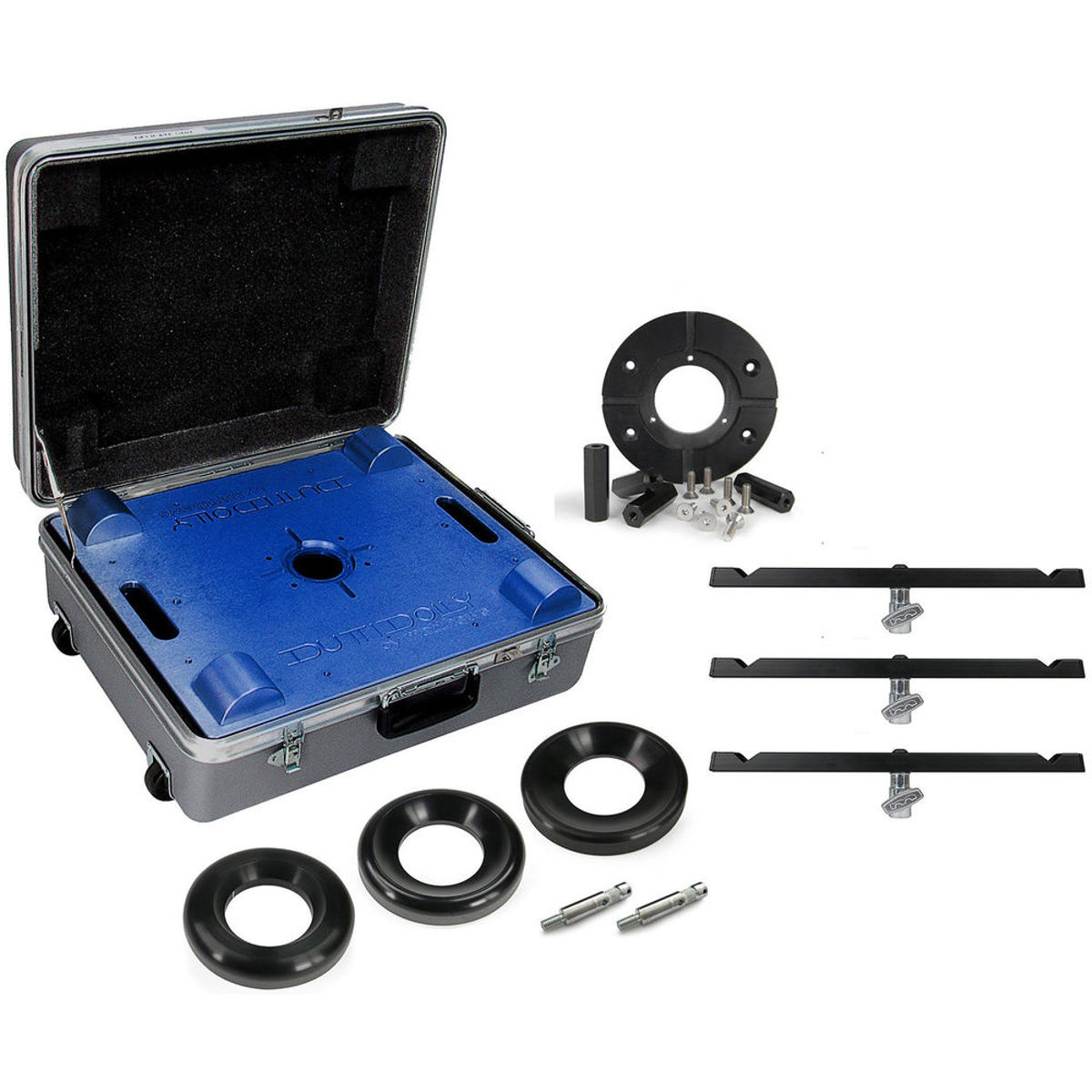 

Matthews 20x24" Dutti Dolly Rental Kit, 800 lb Load Capacity, Blue