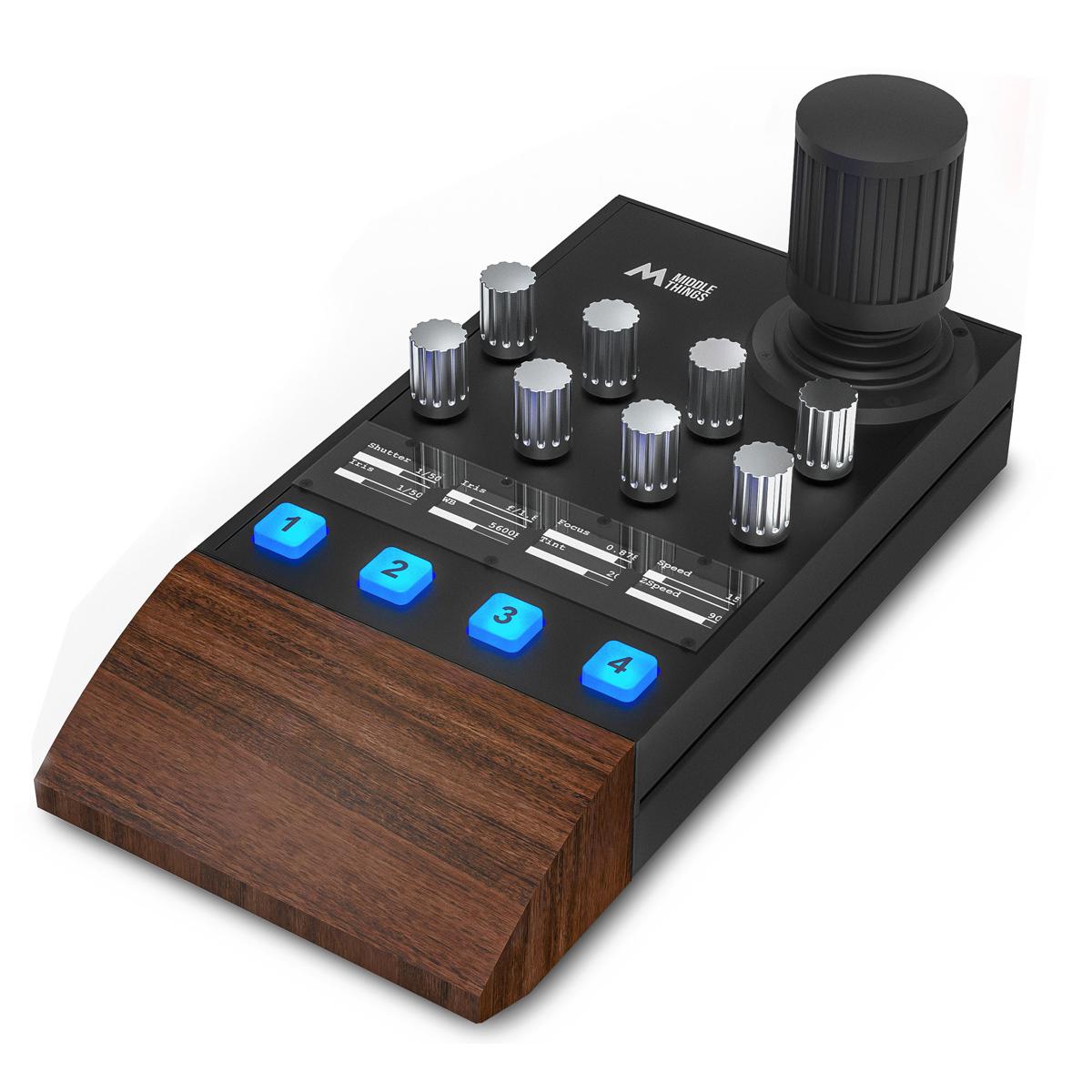 

Middle Things Compact PTZ Remote for Gimbal and Cameras