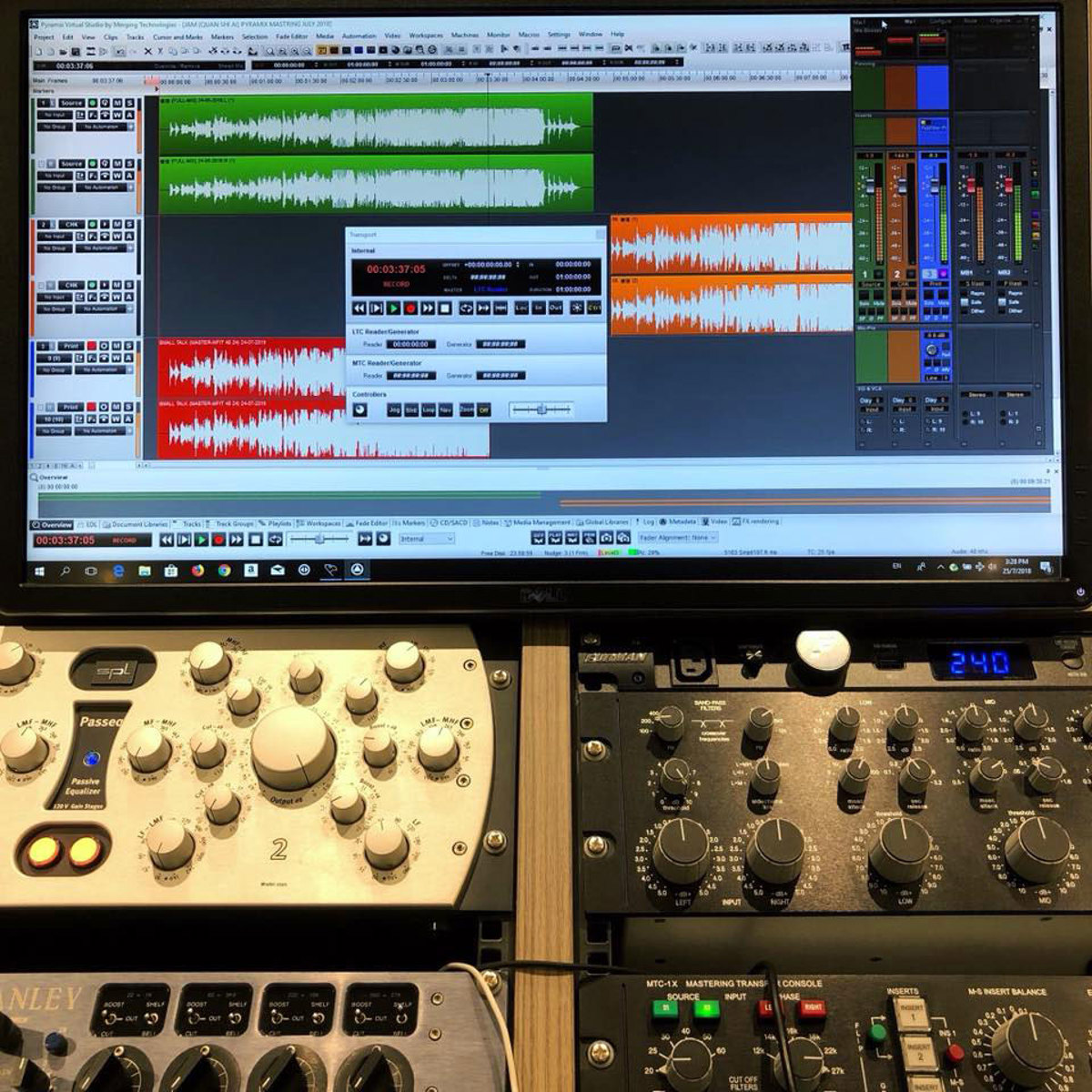 

Merging Technologies Pyramix Upgrade, Native Music V10 to Native Standard V11
