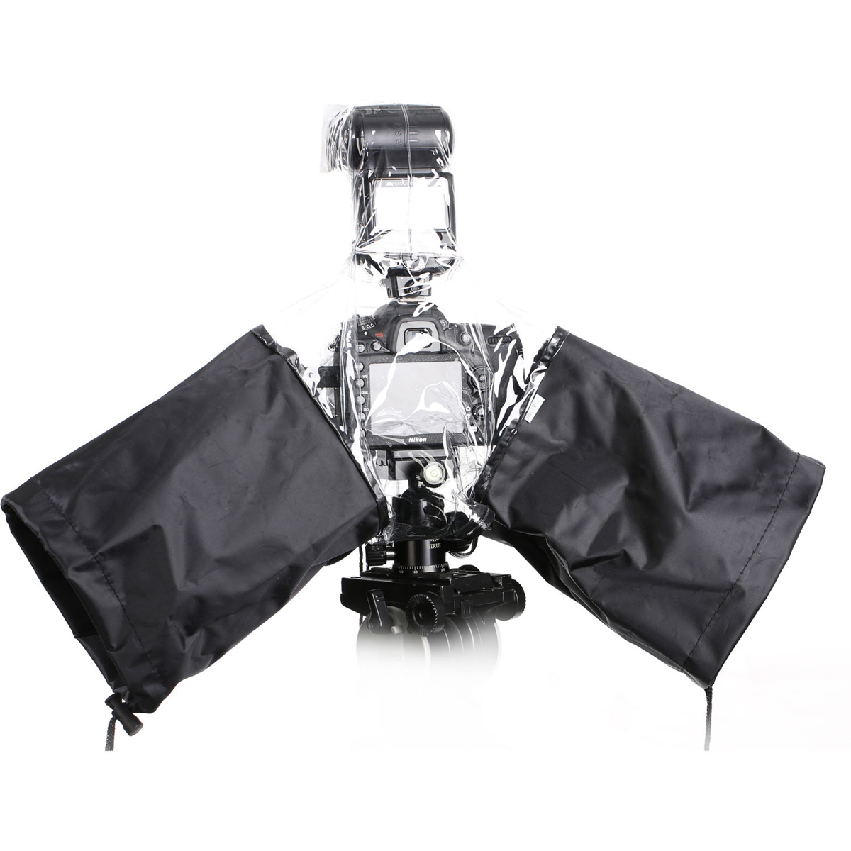 

Movo Photo CRC02 Waterproof Nylon Rain Cover with Flash Enclosure & Hand Sleeves