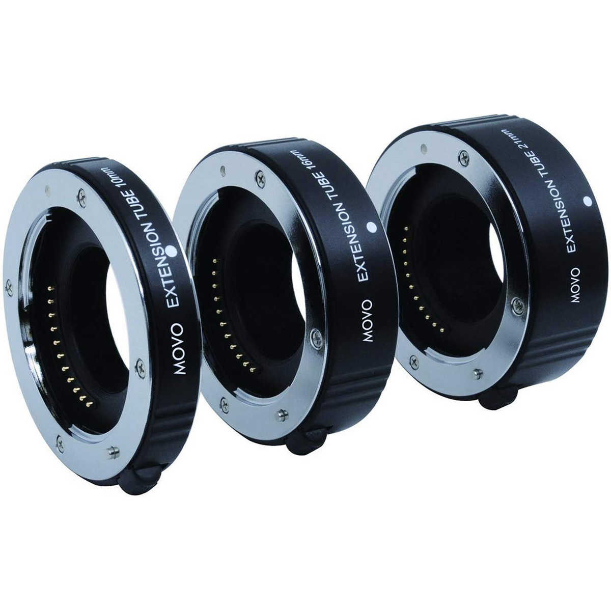 

Movo Photo AF Macro Extension Tube Set for Micro 4/3 Mount Mirrorless Cameras