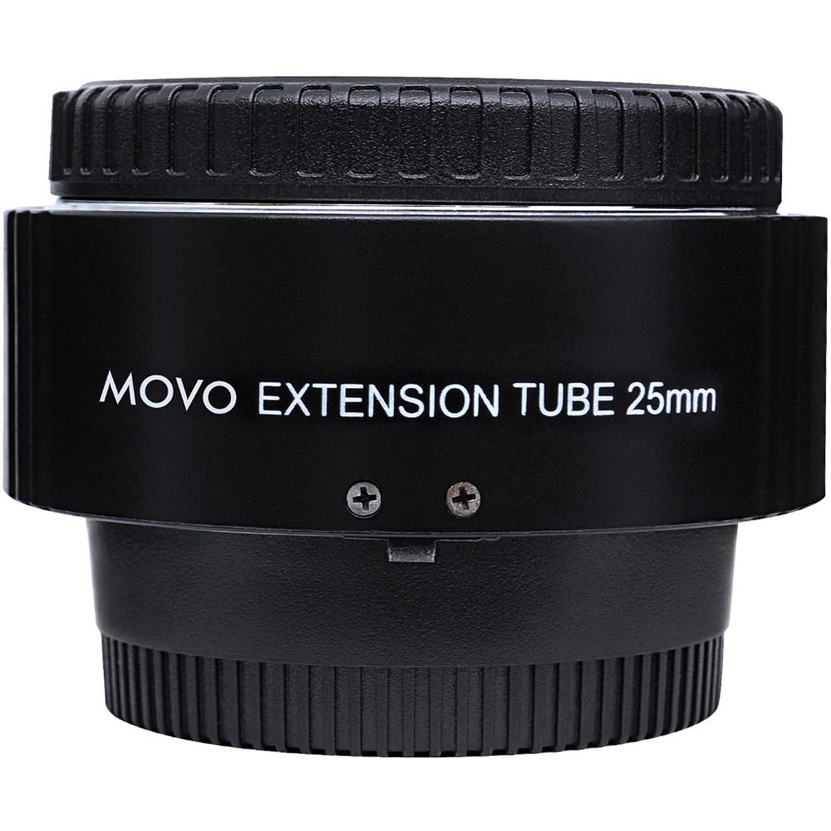Image of Movo Photo AF 25mm Macro Extension Tube for Nikon DSLR Cameras