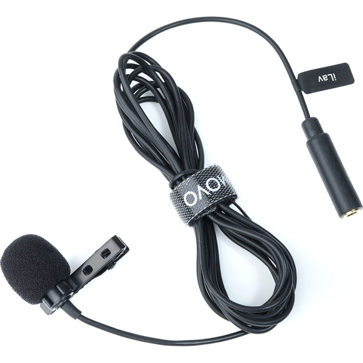 

Movo Photo iLav-L Digital Omni Lavalier Mic w/MFi Lightning Connector, 20' Cable