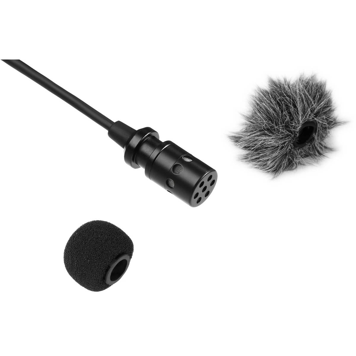 Movo LV11OD XLR Lavalier Omnidirectional Condenser Mic Phantom Power