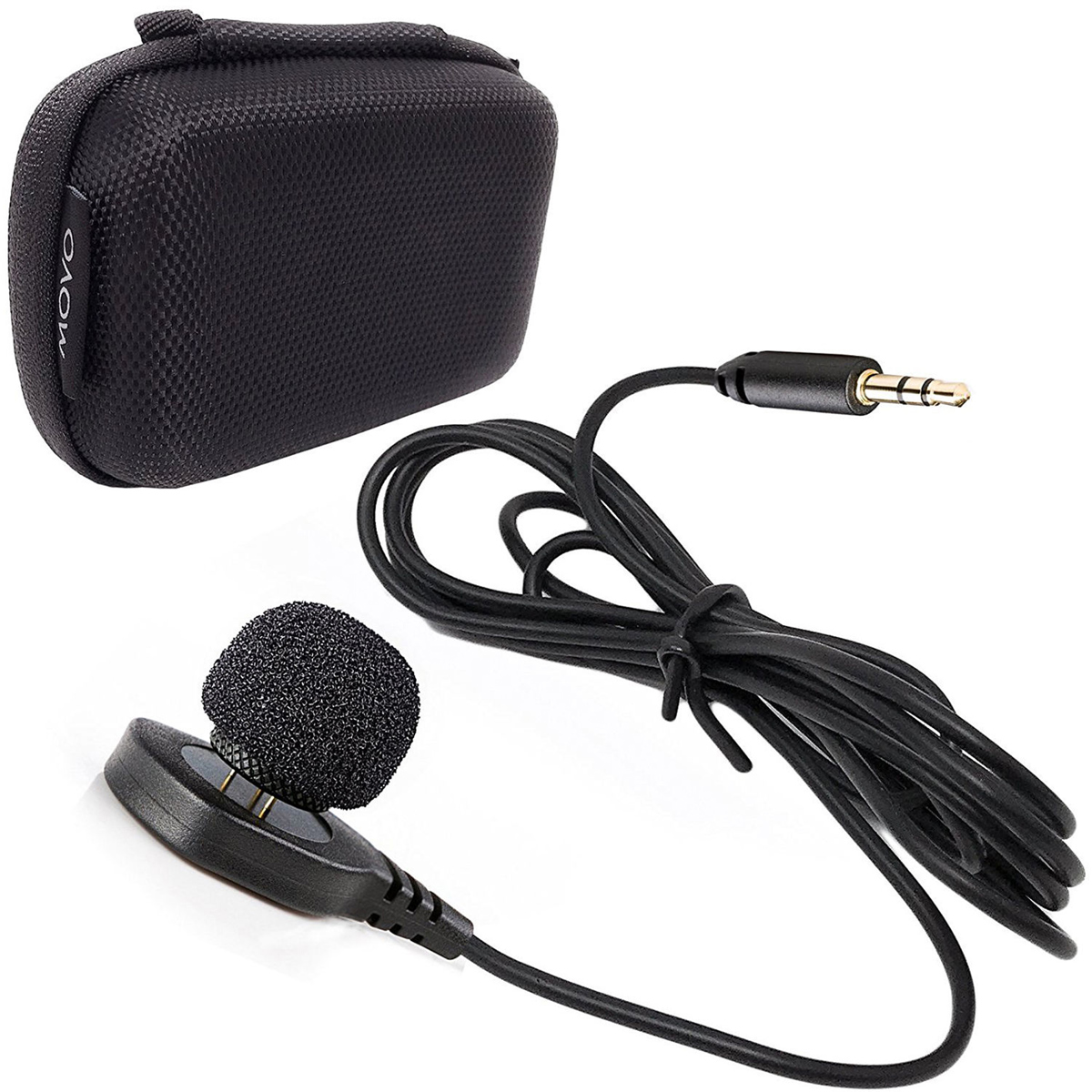 

Movo Photo LV-M5 Discreet Pin Omni Lavalier Mic with 3.5mm TRS Connector