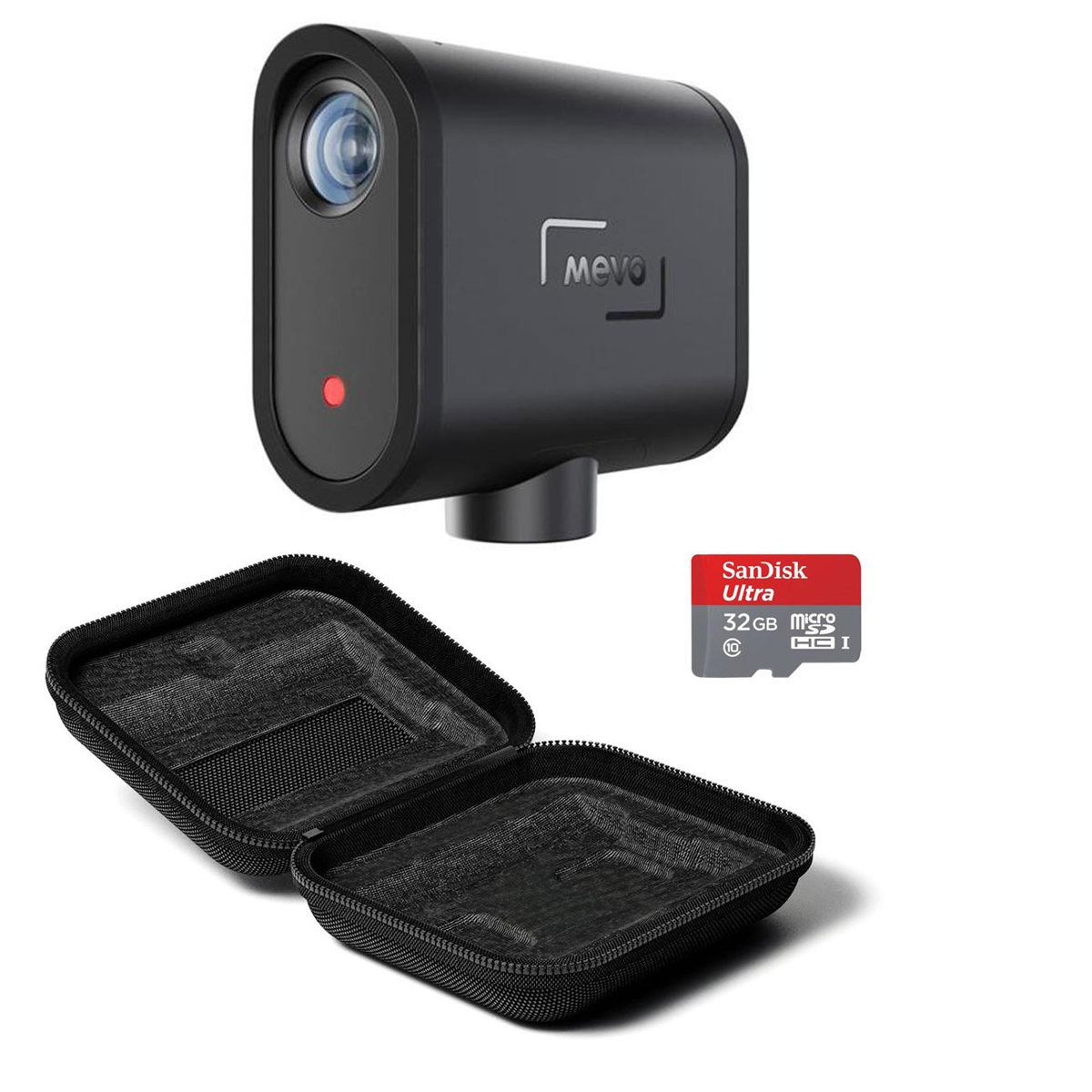 

Mevo Start Live Streaming Camera, Bundle w/SanDisk 32GB Memory Card, Start Case