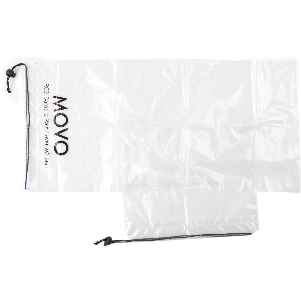 

Movo Photo RC2 Clear Rain Cover for DSLR, Flash & Max. 18" Long Lens, 5-Pack
