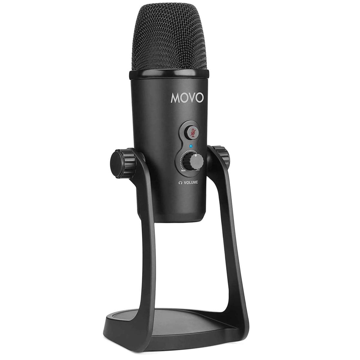 

Movo Photo UM700 USB Desktop Studio Microphone with Adjustable Polar Patterns