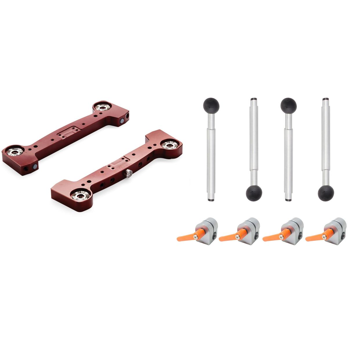 

MYT Works Large End Trusses, 4x 3/8" Rosette Leg Adapters & 4x 7" Rosette Legs