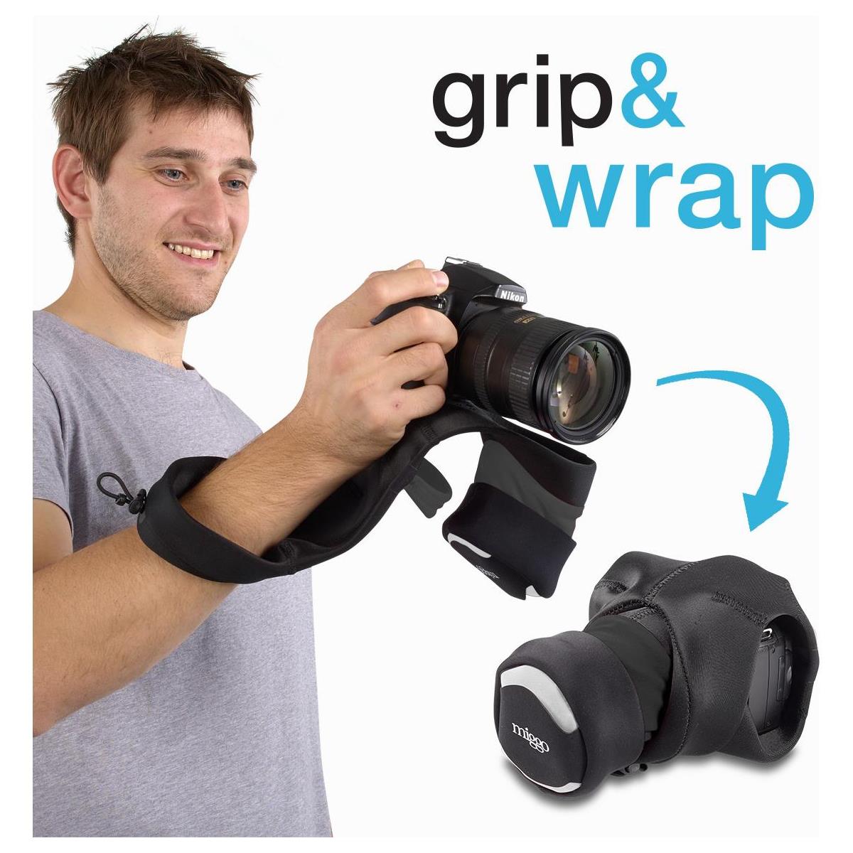 Image of miggo Miggo Grip and Wrap DSLR - Black