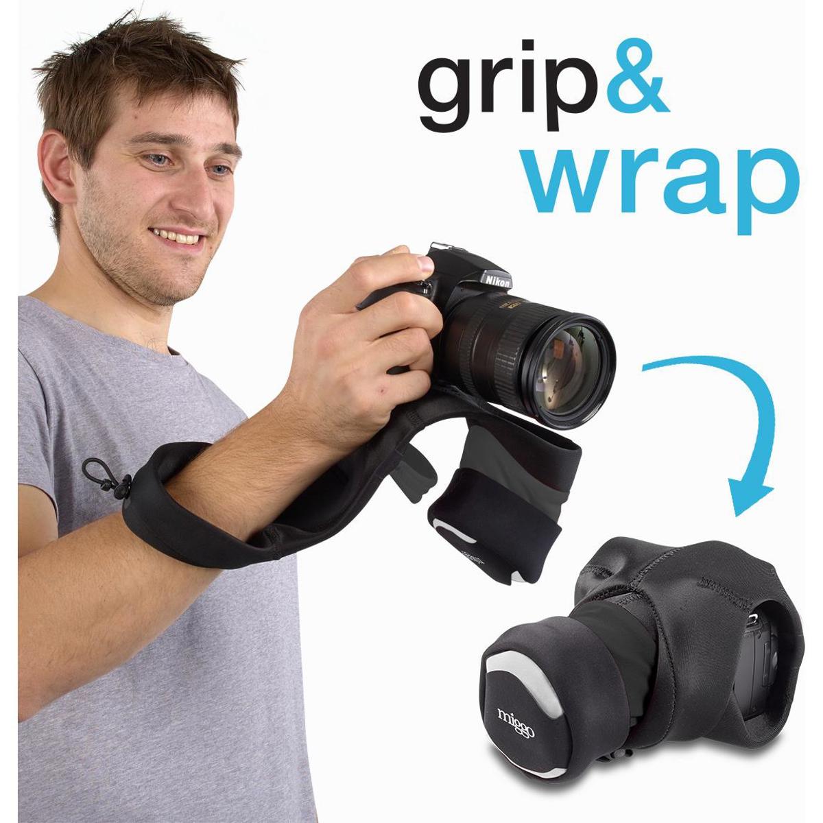 

miggo Miggo Grip and Wrap DSLR - Black