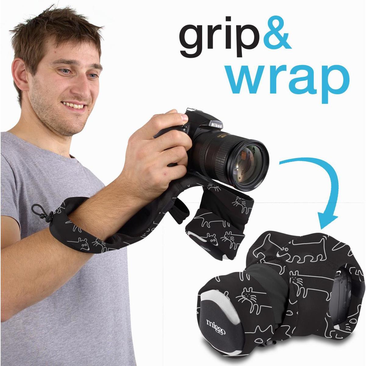 

miggo Miggo Grip and Wrap DSLR - Space Zoo