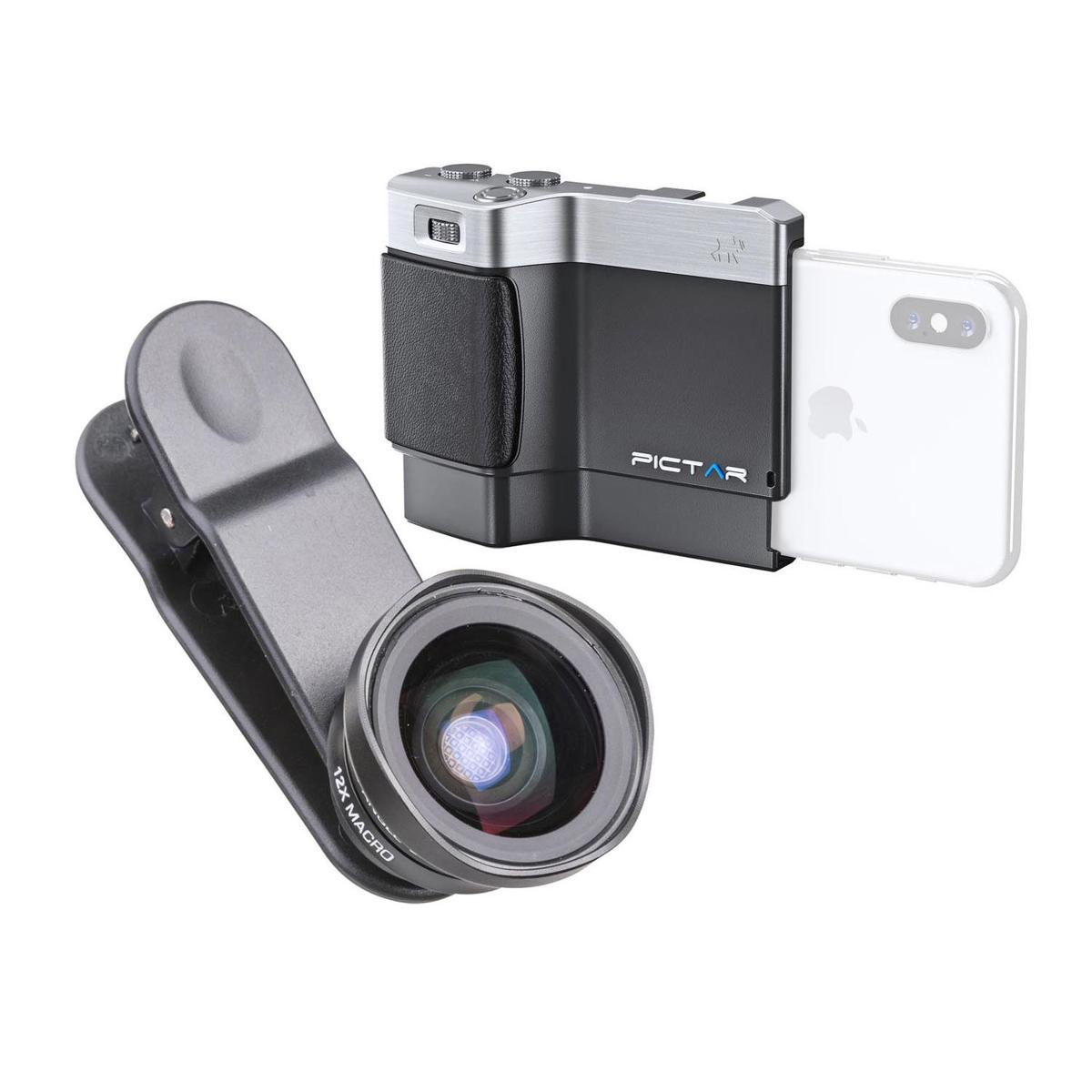 

Pictar Camera Kit with Smart Grip and 16mm Wide Angle/Macro Smart Lens