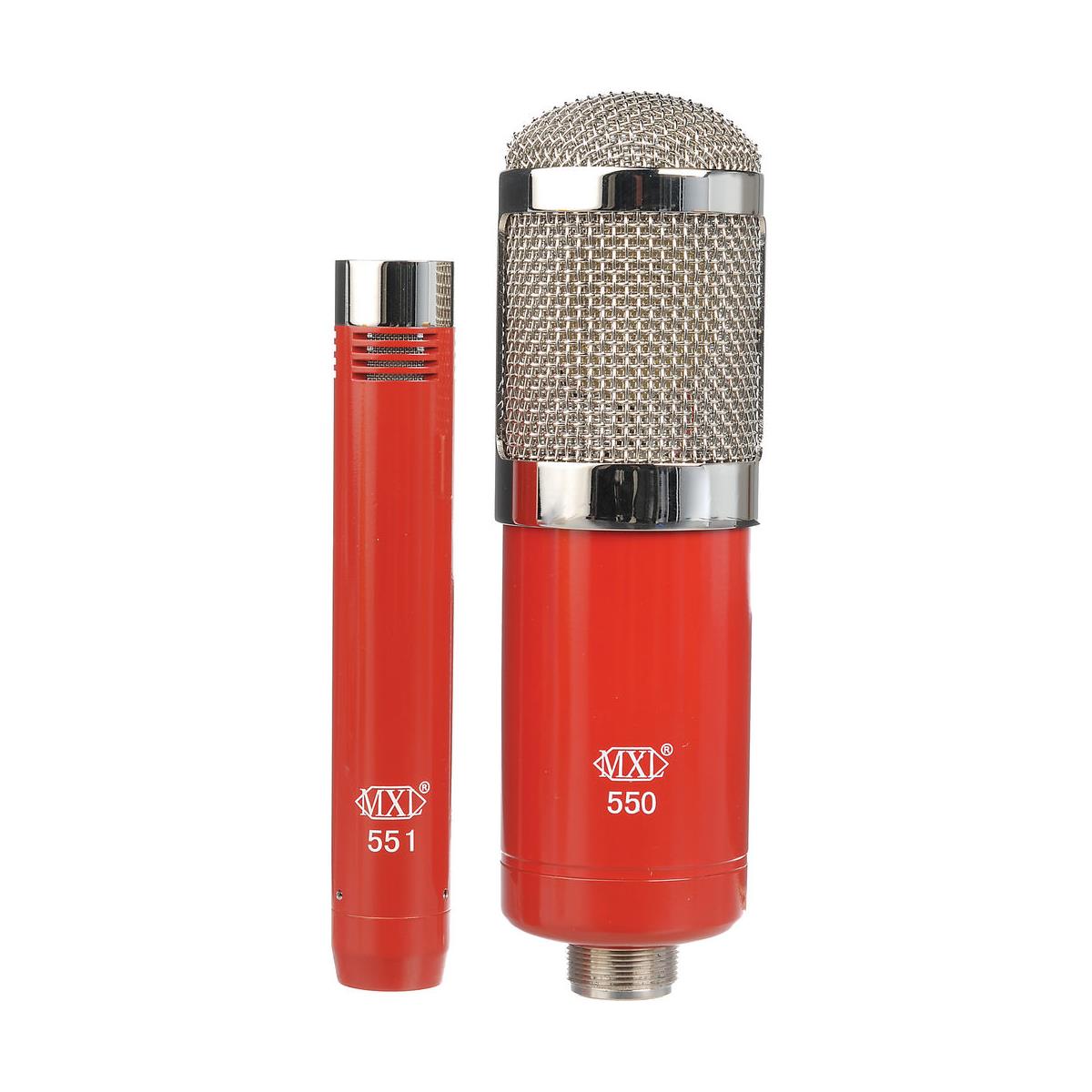 Image of MXL 550/551R Condenser Ensemble Microphone Kit