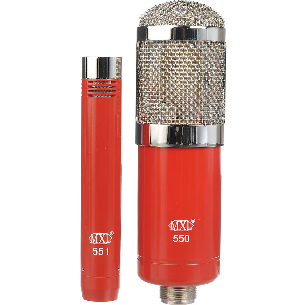 

MXL 550/551R Condenser Ensemble Microphone Kit, Red