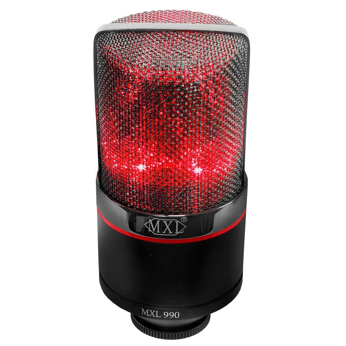 

MXL 990 Blaze Vocal Condenser Microphone with Red LED