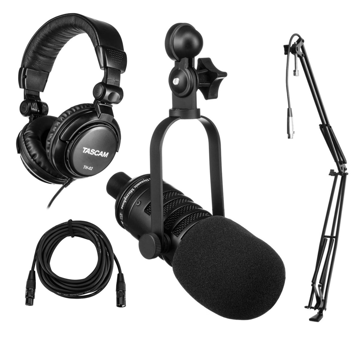 

MXL BCD-1 Live Broadcast End Address Dynamic Microphone - With Accessory Bundle