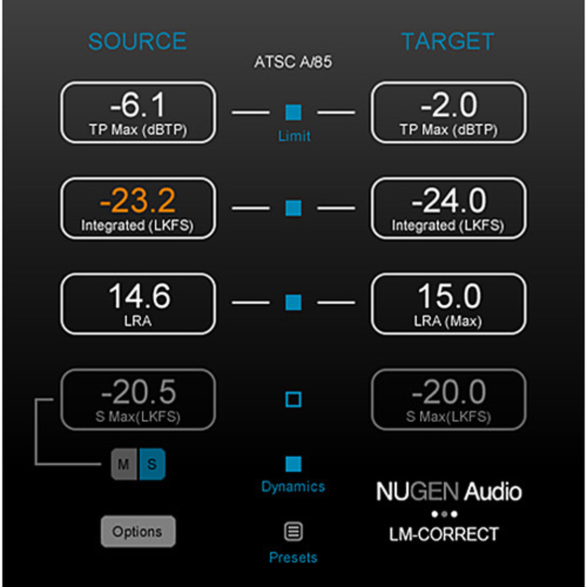 

NUGEN Audio NuGen Audio LM-Correct DynApt Extension, Efficient Dynamics Processing