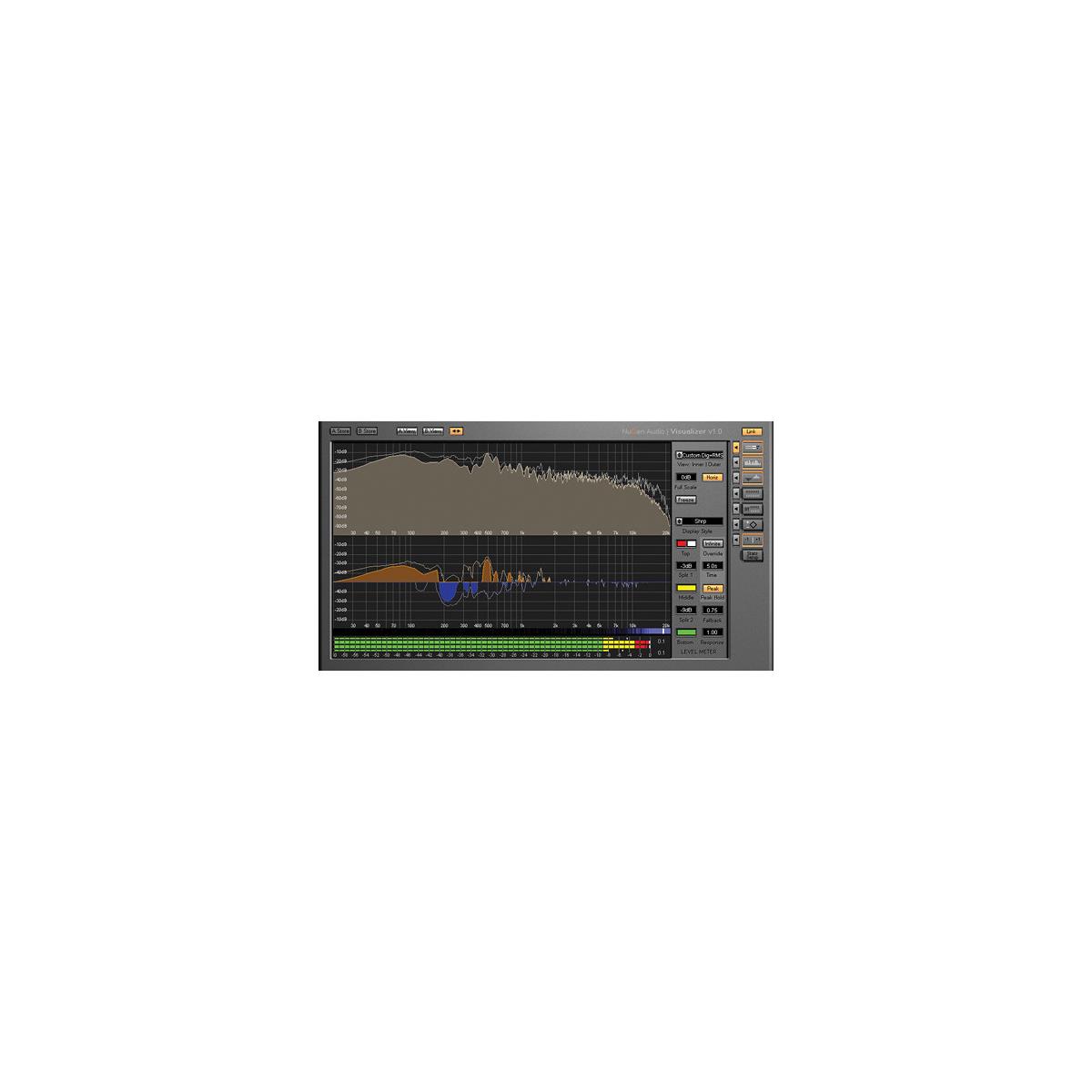 Image of NUGEN Audio NuGen Audio Visualizer with HDX Hybrid Extension - Comprehensive Audio Analysis
