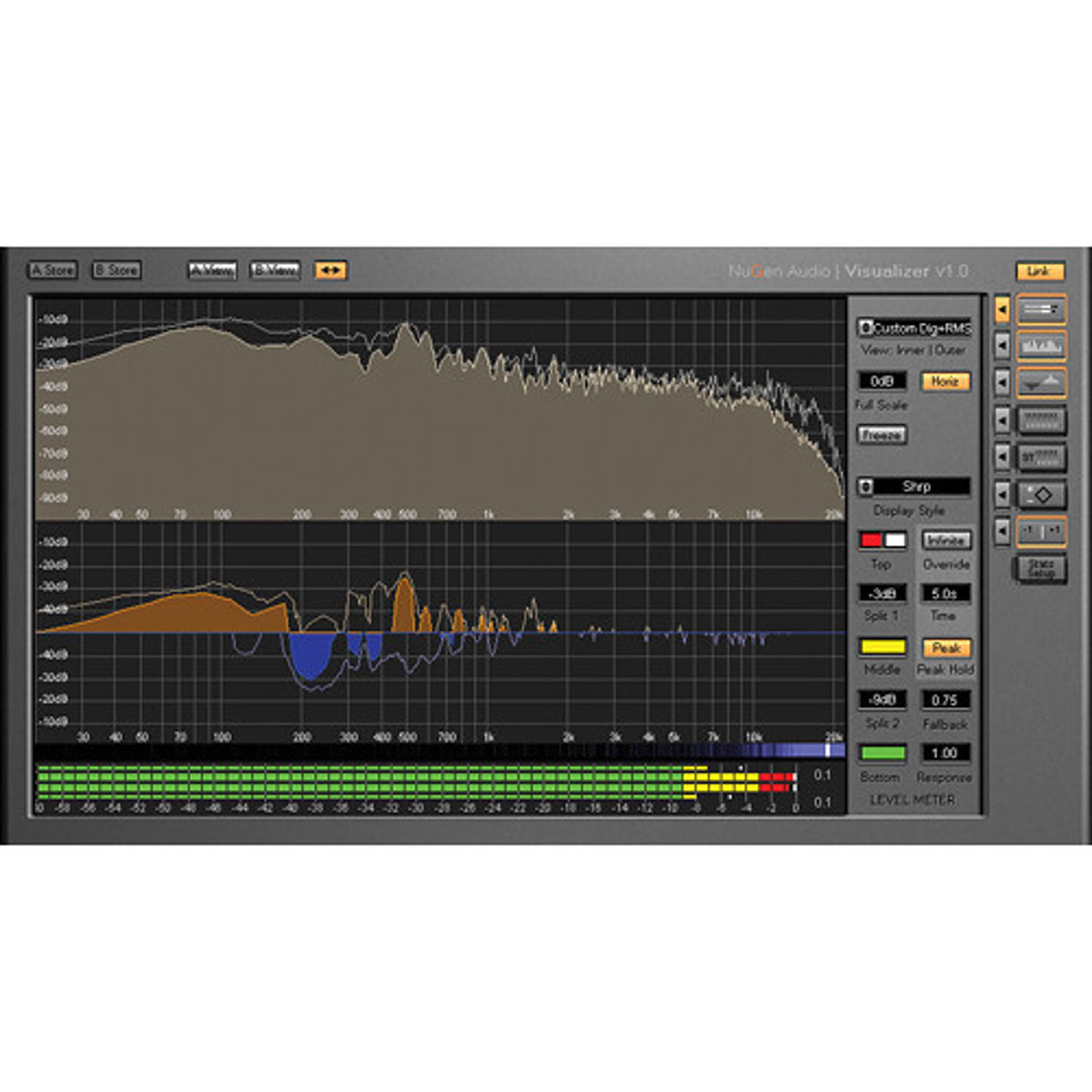 Image of NUGEN Audio NuGen Audio Visualizer with HDX Hybrid Extension - Comprehensive Audio Analysis