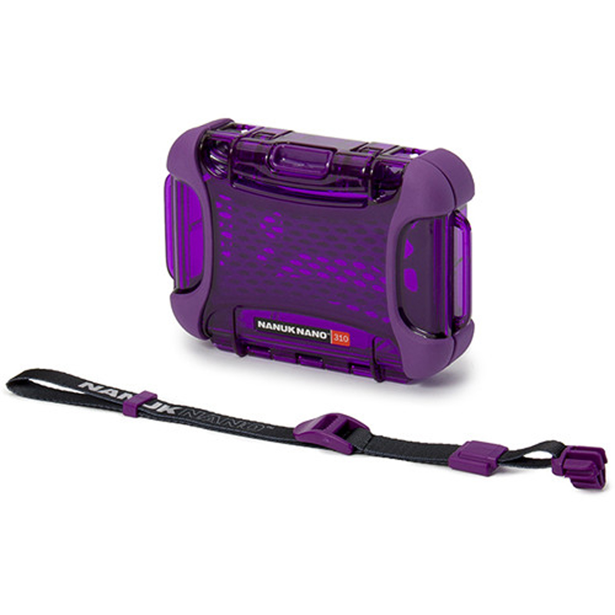 

Nanuk Nano 310 Ultra Resistant Polycarbonate Waterproof Protective Case, Purple