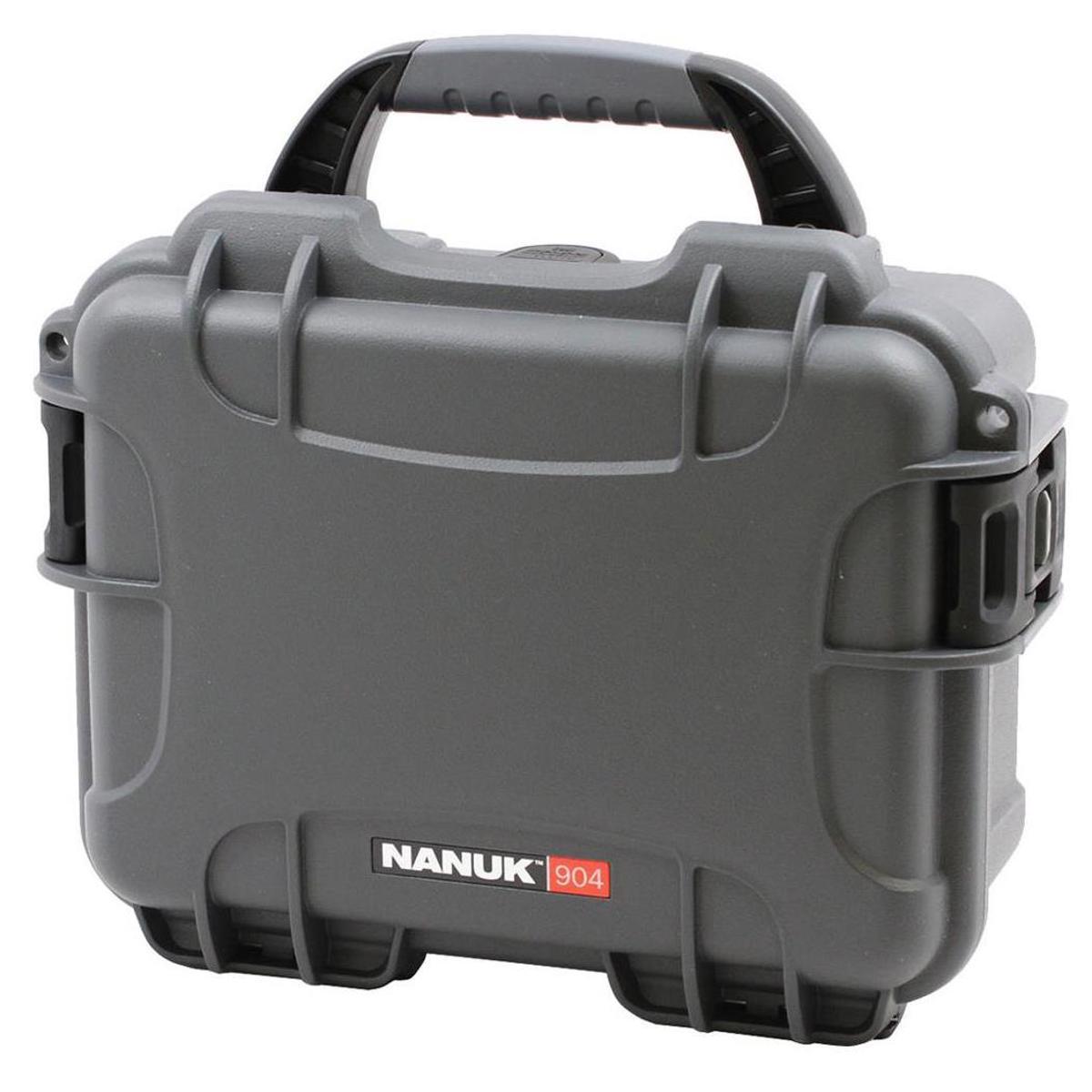 

Nanuk Small Series 904 NK-7 Resin Waterproof Protective Case with Foam, Graphite