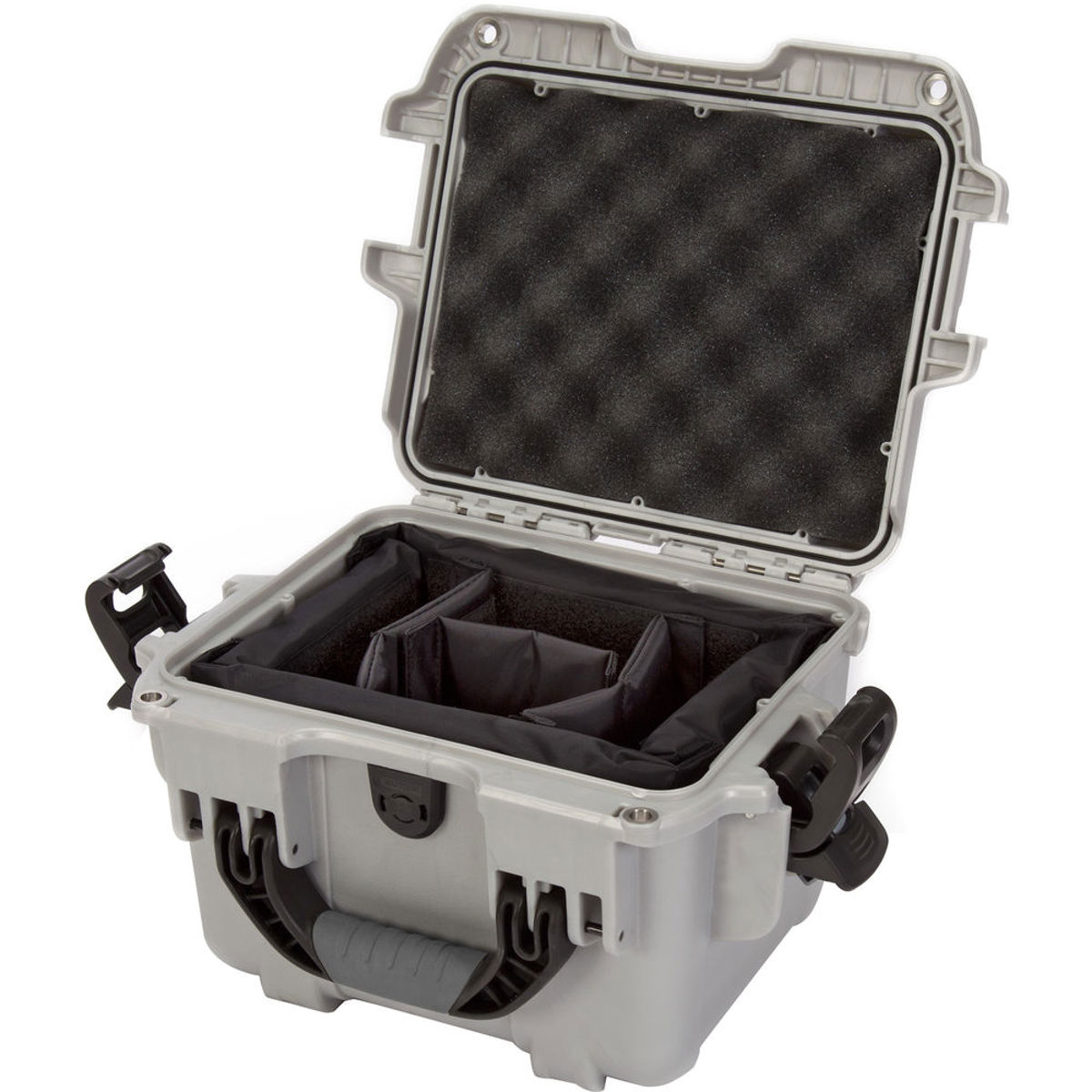 

Nanuk 908 Case with Padded Dividers, Silver