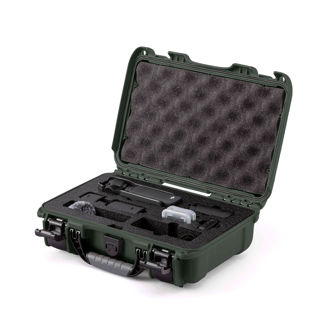 

Nanuk 909 Waterproof Hard Case w/Custom Foam Insert for DJI Osmo Pocket 3 Camera Olive