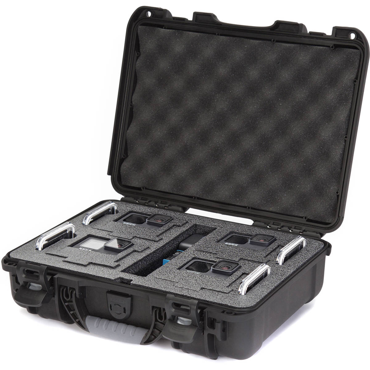 

Nanuk 910 Waterproof Hard Case with Foam Insert for GoPro Hero 9 and 10, Black