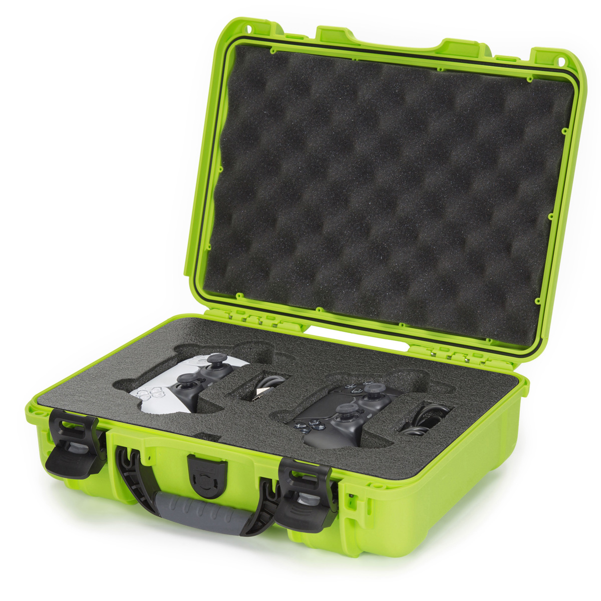 

Nanuk 910 Waterproof Case with Foam Insert for 2x PS5 Controllers, Lime