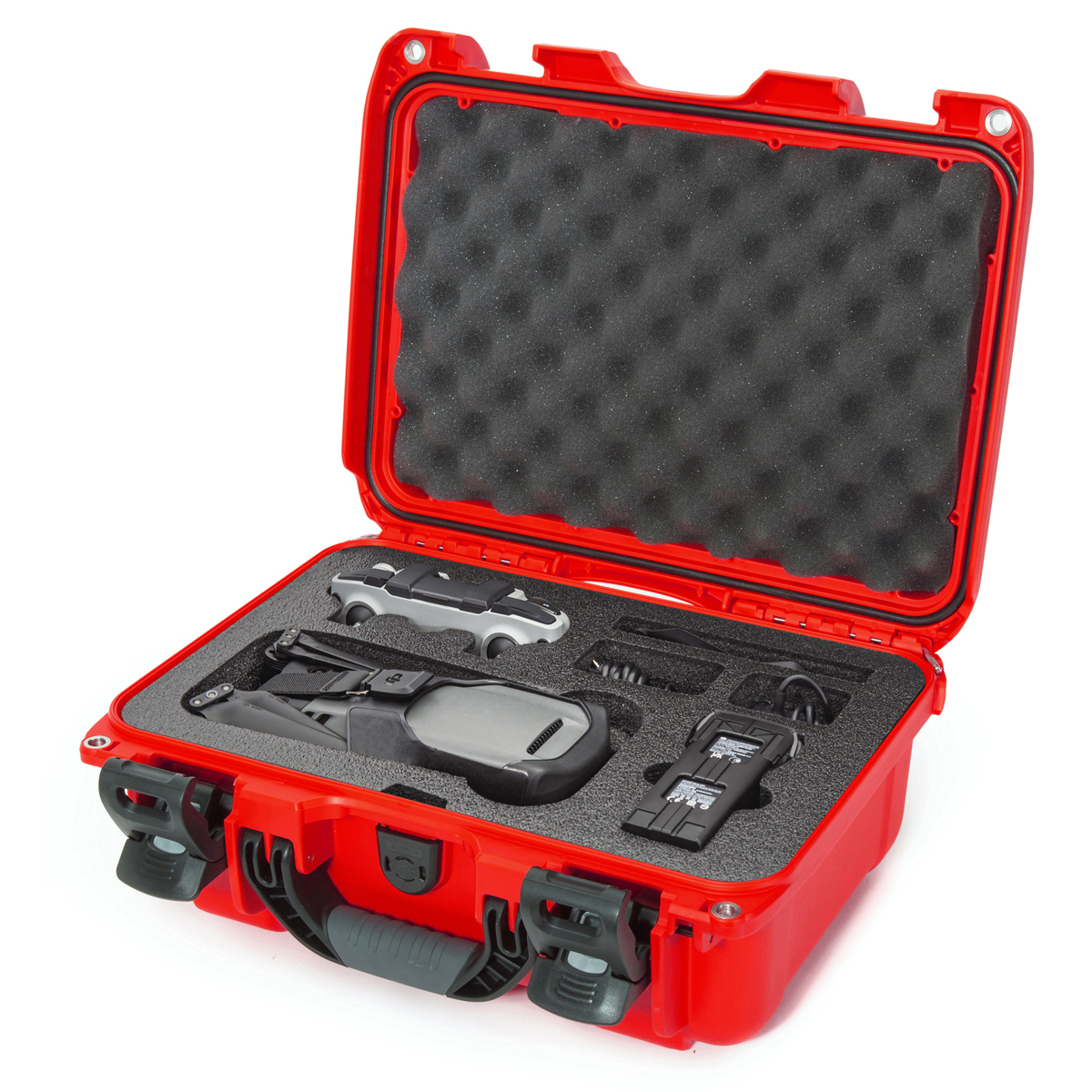 

Nanuk 915 Waterproof Protective Case with Foam Insert for DJI Mavic 3, Red