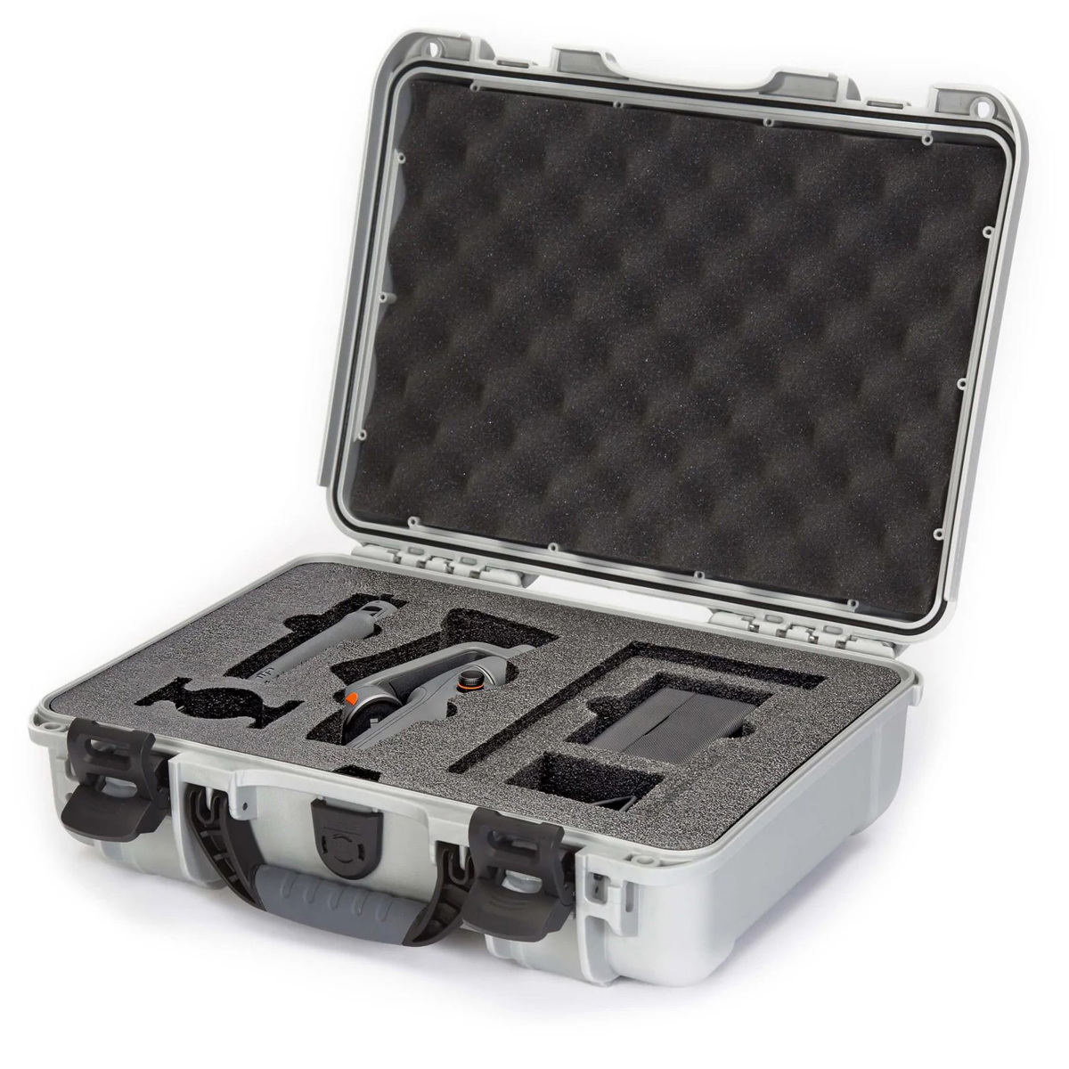 

Nanuk 910 Waterproof Hard Case with Foam for DJI Osmo Mobile 6 Vlog Combo,Silver