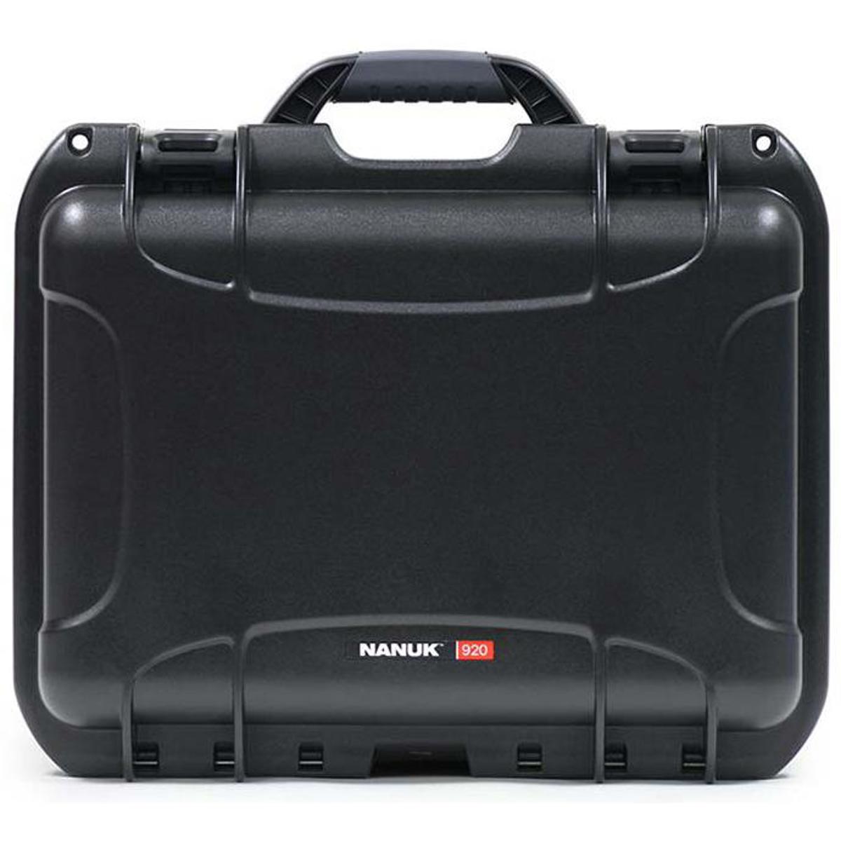 

Nanuk Medium Series 920 NK-7 Resin Protective Case with Padded Dividers, Black