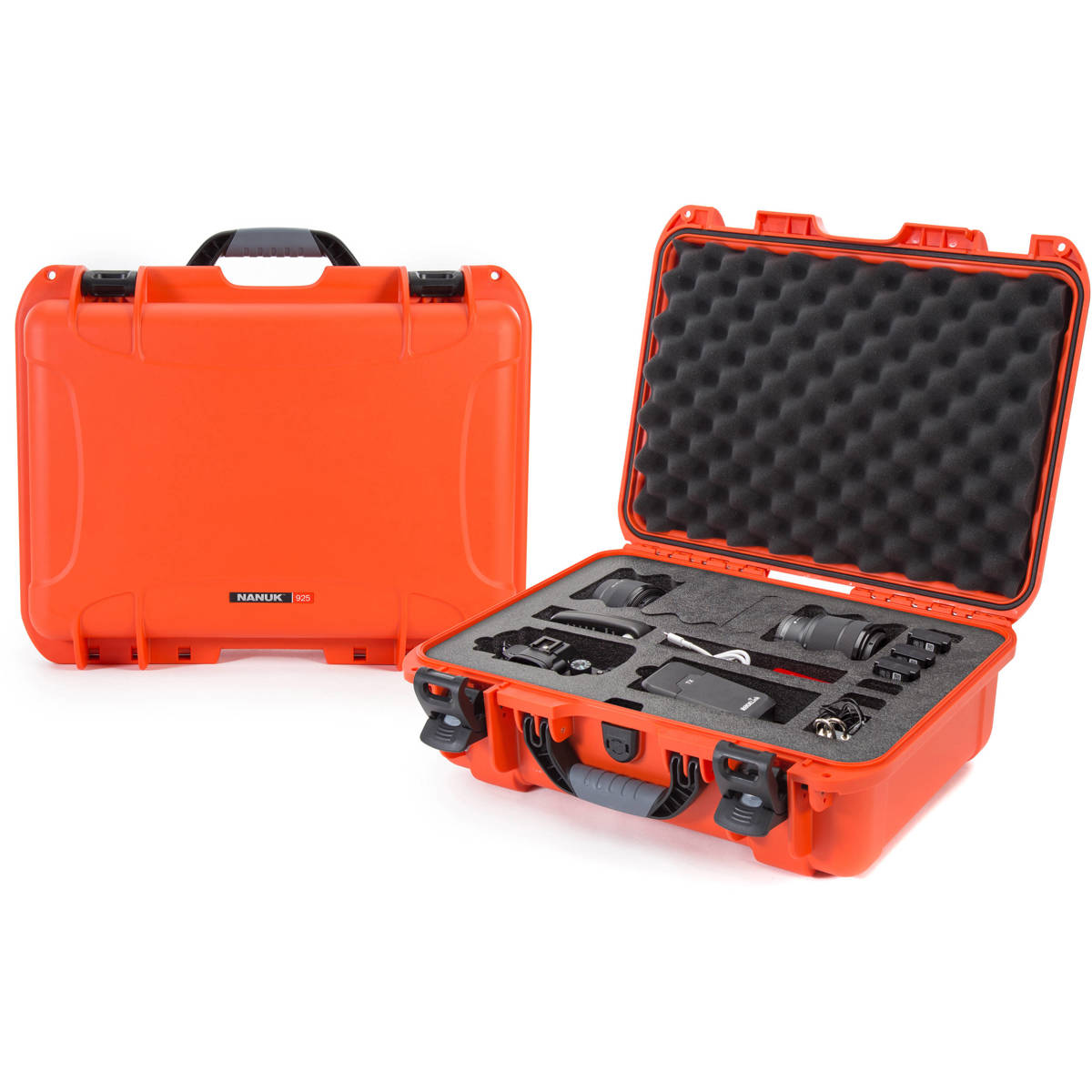

Nanuk Media Series 925 Waterproof Hard Case with Foam Insert, Orange