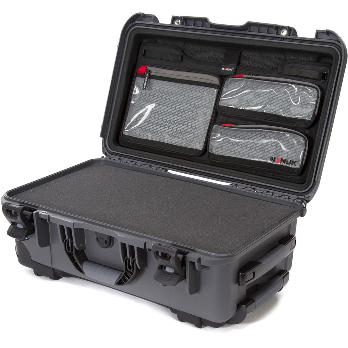 

Nanuk Wheeled Series 935 Hard Case with Foam Insert and Lid Organizer, Graphite