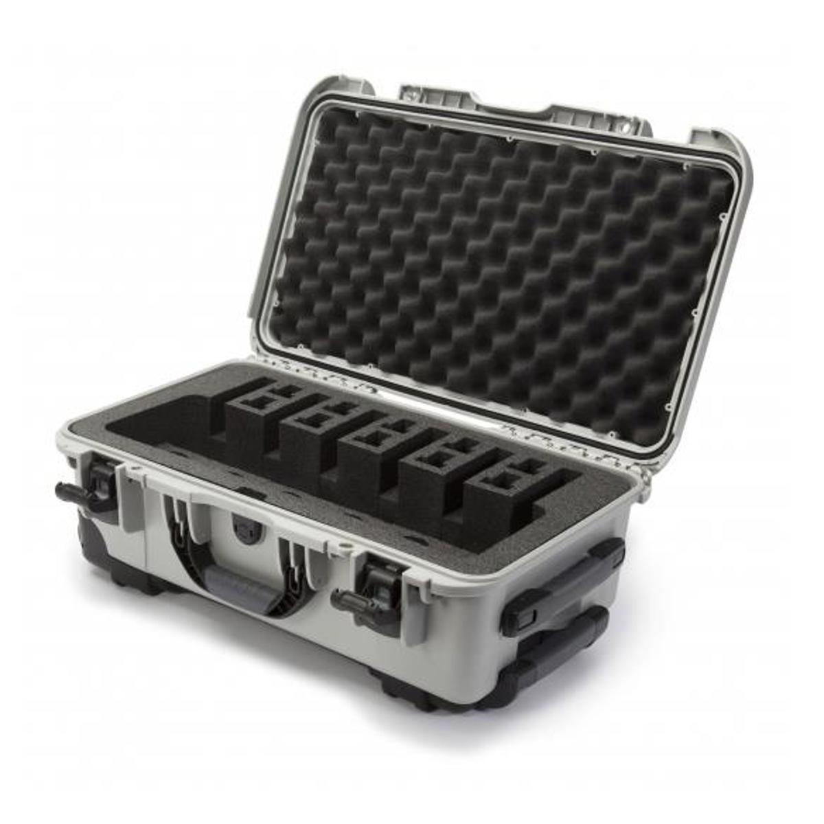 

Nanuk 935 6 Up Pistol Case with Foam Insert, Silver
