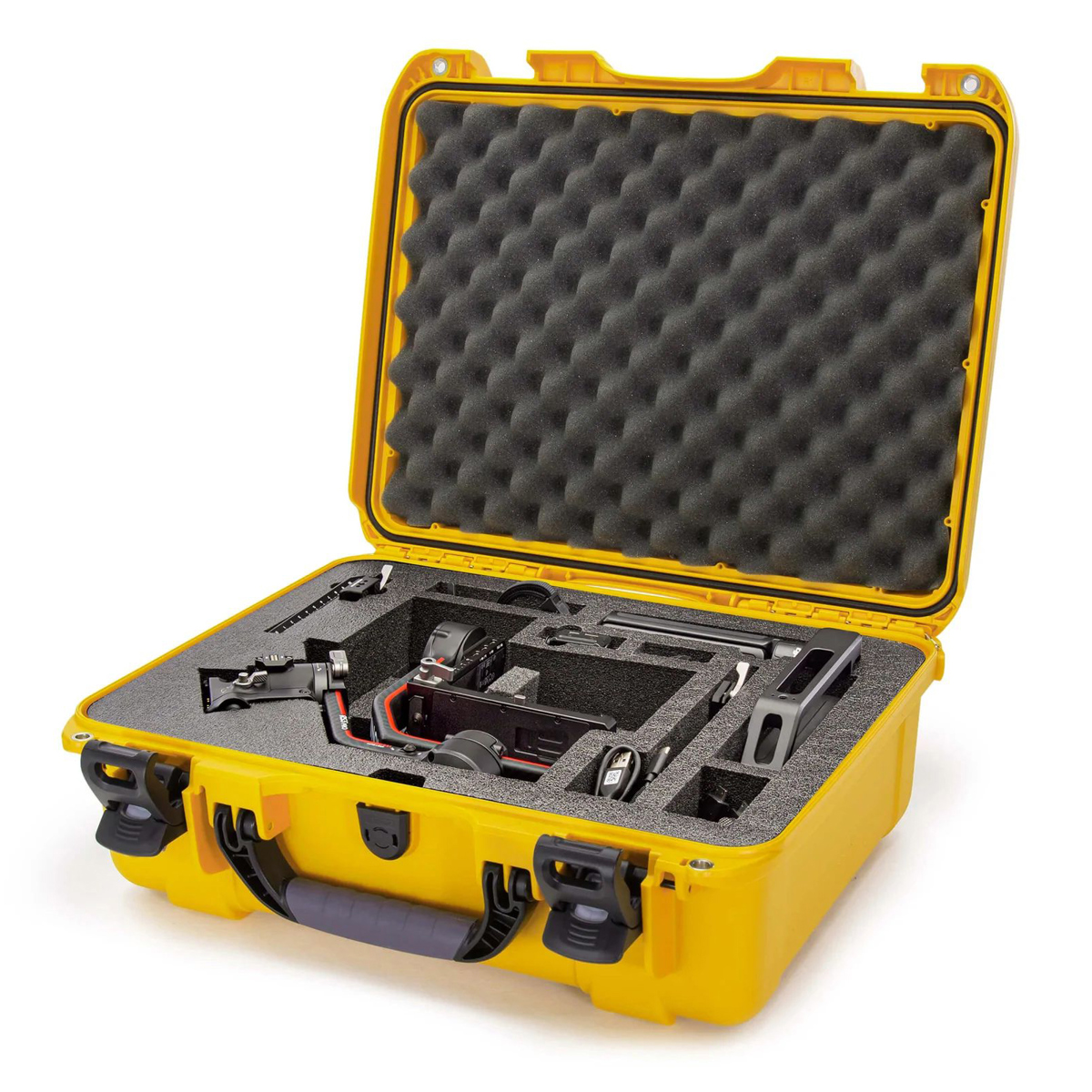 Водонепроницаемый жесткий футляр Nanuk 930 с пенопластовой вставкой для DJI RS 3/RS 3 Pro Combo, желтый