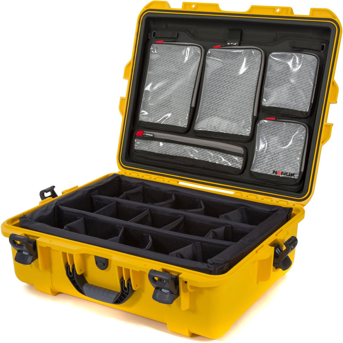 

Nanuk Large Series 945 Waterproof Hard Case with Dividers/ Lid Organizer, Yellow