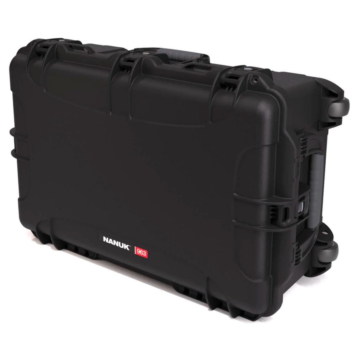 

Nanuk Wheeled Series Waterproof Hard Case with Foam Insert, Black