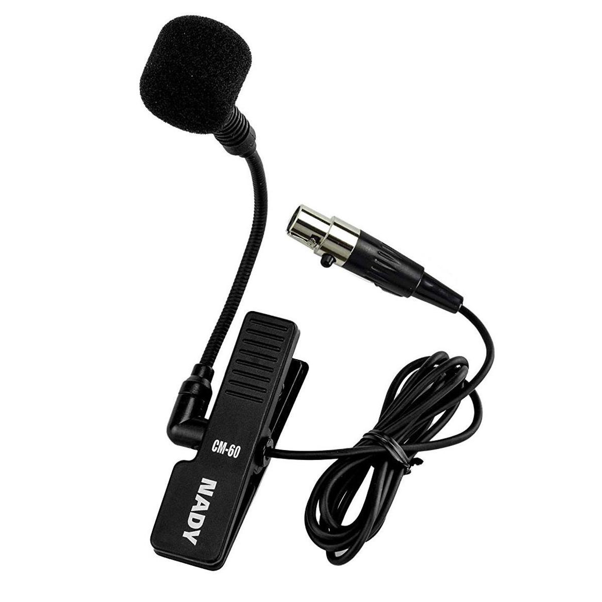 

Nady CM-60 Mini XLR Clip-on Miniature Condenser Microphone