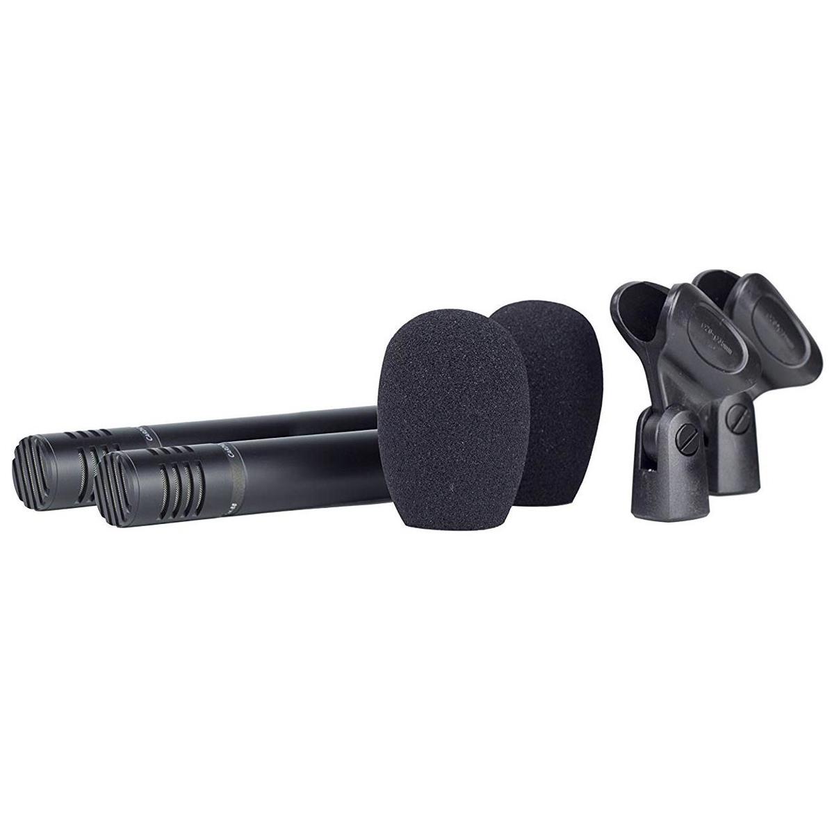

Nady CYM-2 Microphone Kit with 2x CM-88 Back Electret Condenser Microphone