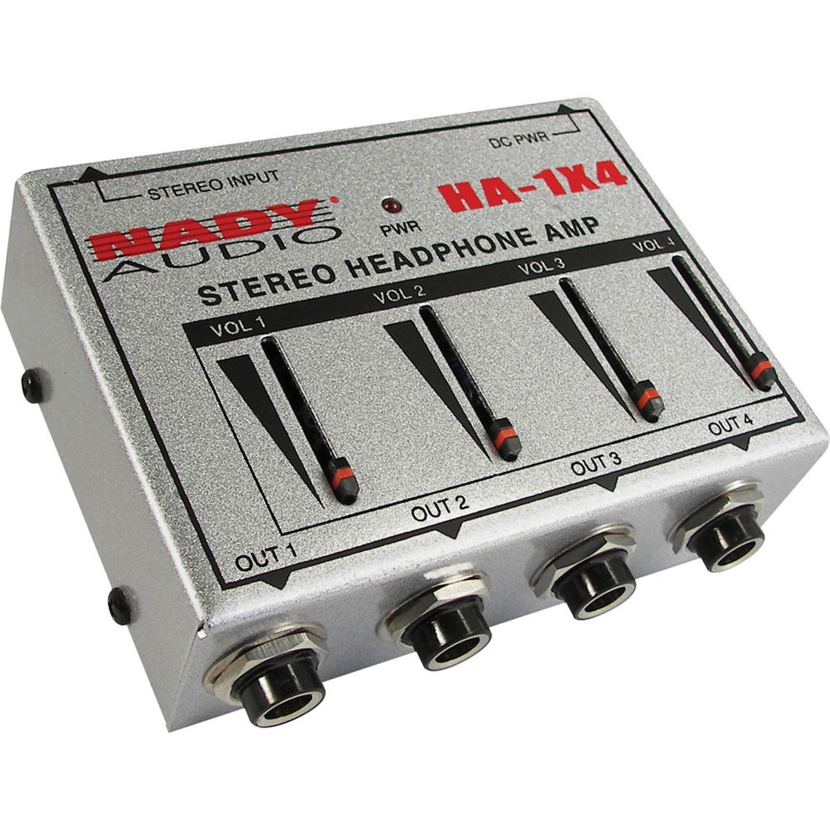 

Nady HA-1X4 4-Channel Stereo Headphone Amplifier