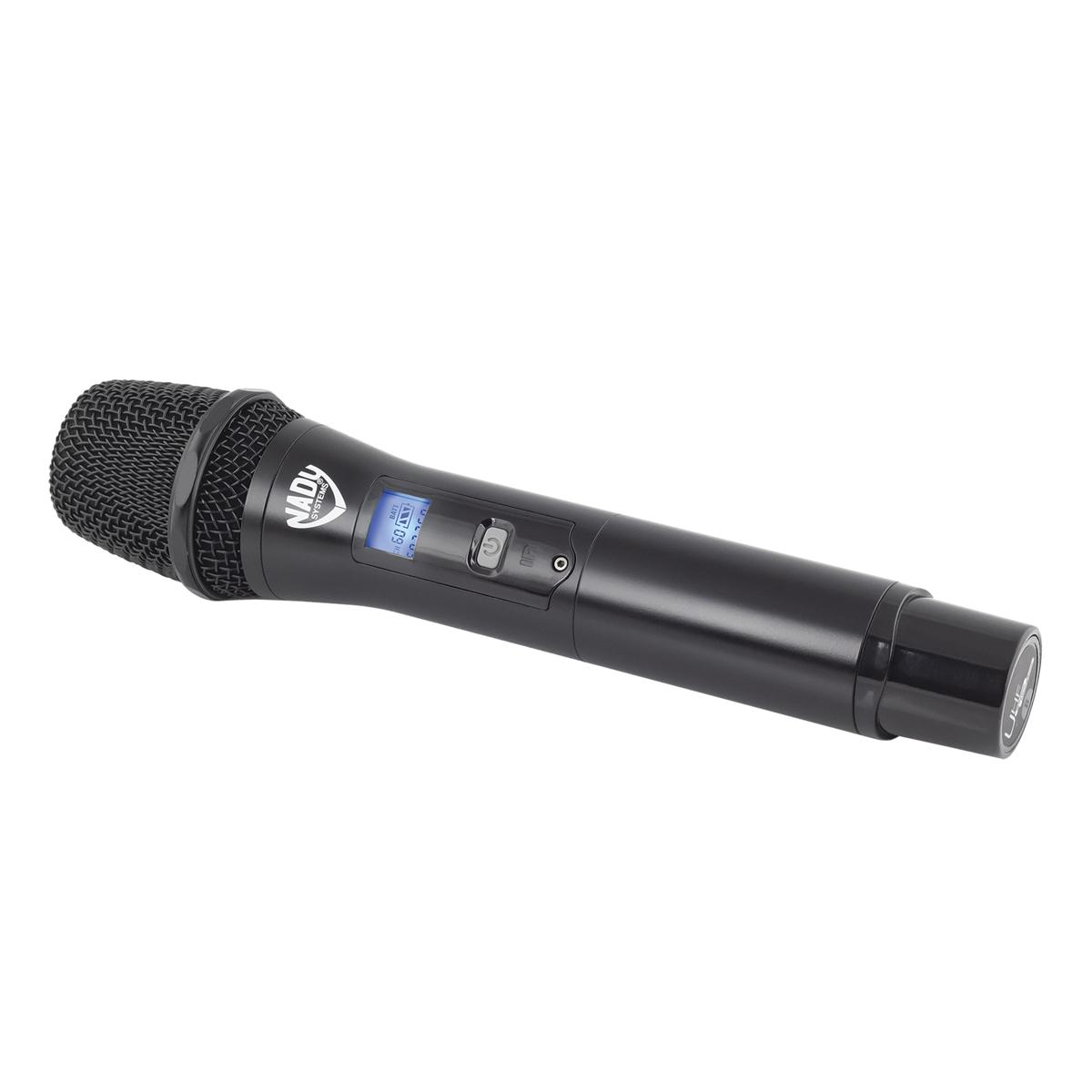 

Nady HT-450 Digital Handheld Microphone for D-Series Wireless Systems, Channel-A