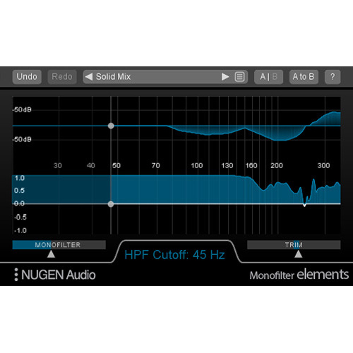 

NUGEN Audio Monofilter Elements Bass Management Plug-In, Electronic Download