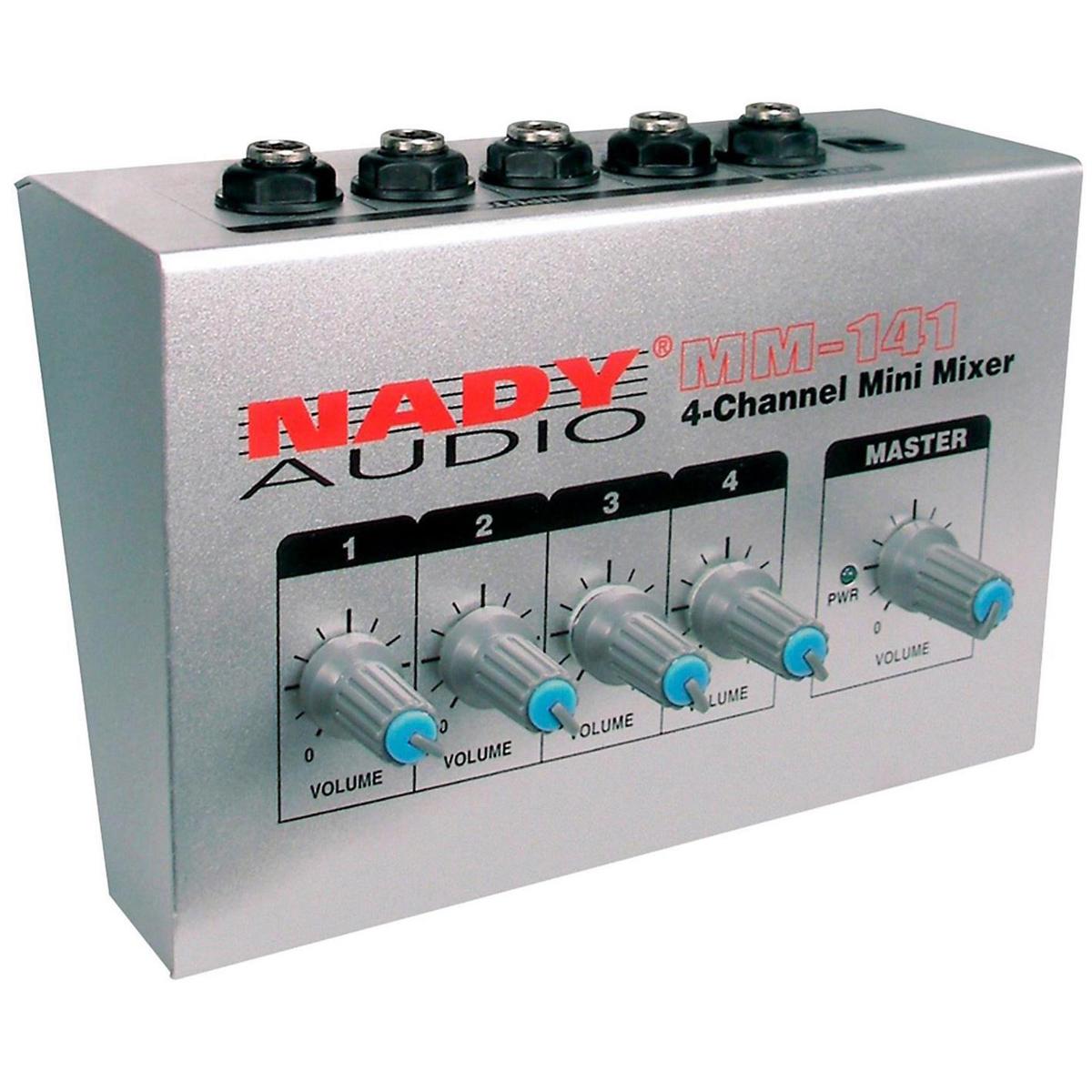

Nady MM-141 4-Channel Mini Mixer