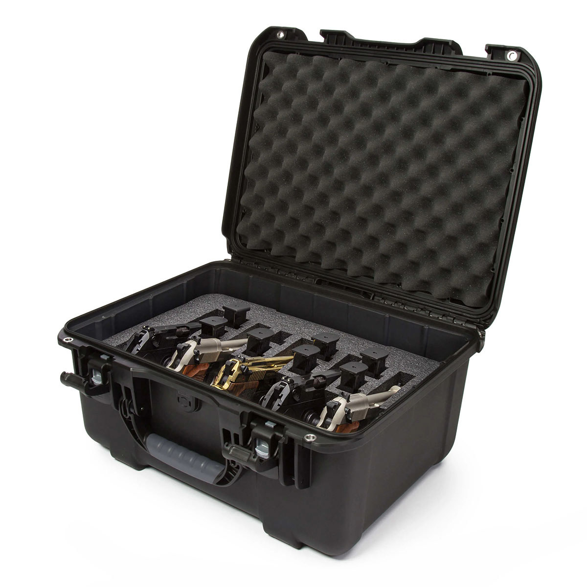

Nanuk 933 Waterproof Hard Case with Foam Insert for 5 Up Pistol, Black