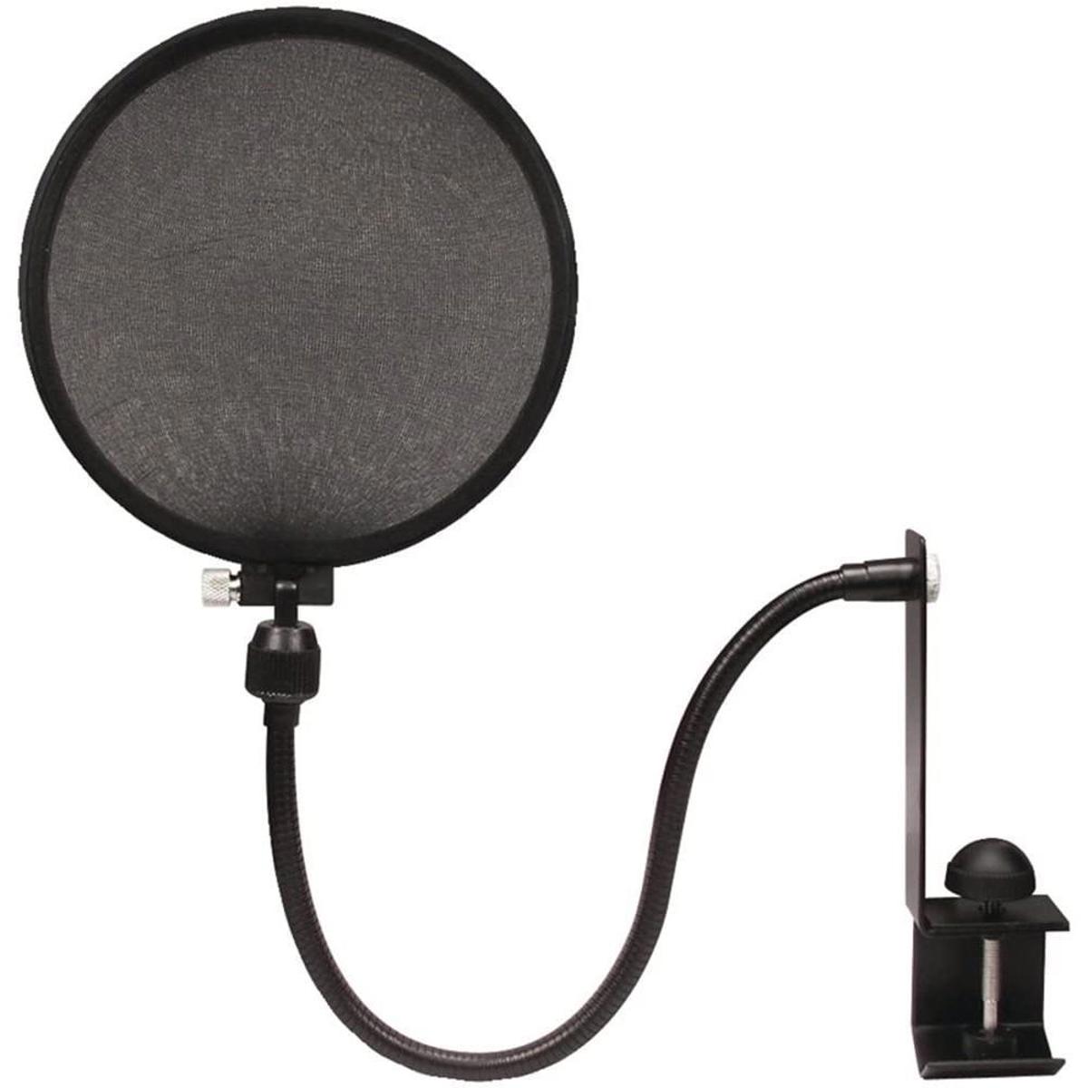 Photos - Other Sound & Hi-Fi Nady SPF-1 Microphone Pop Filter with Boom and Stand Clamp, Black 