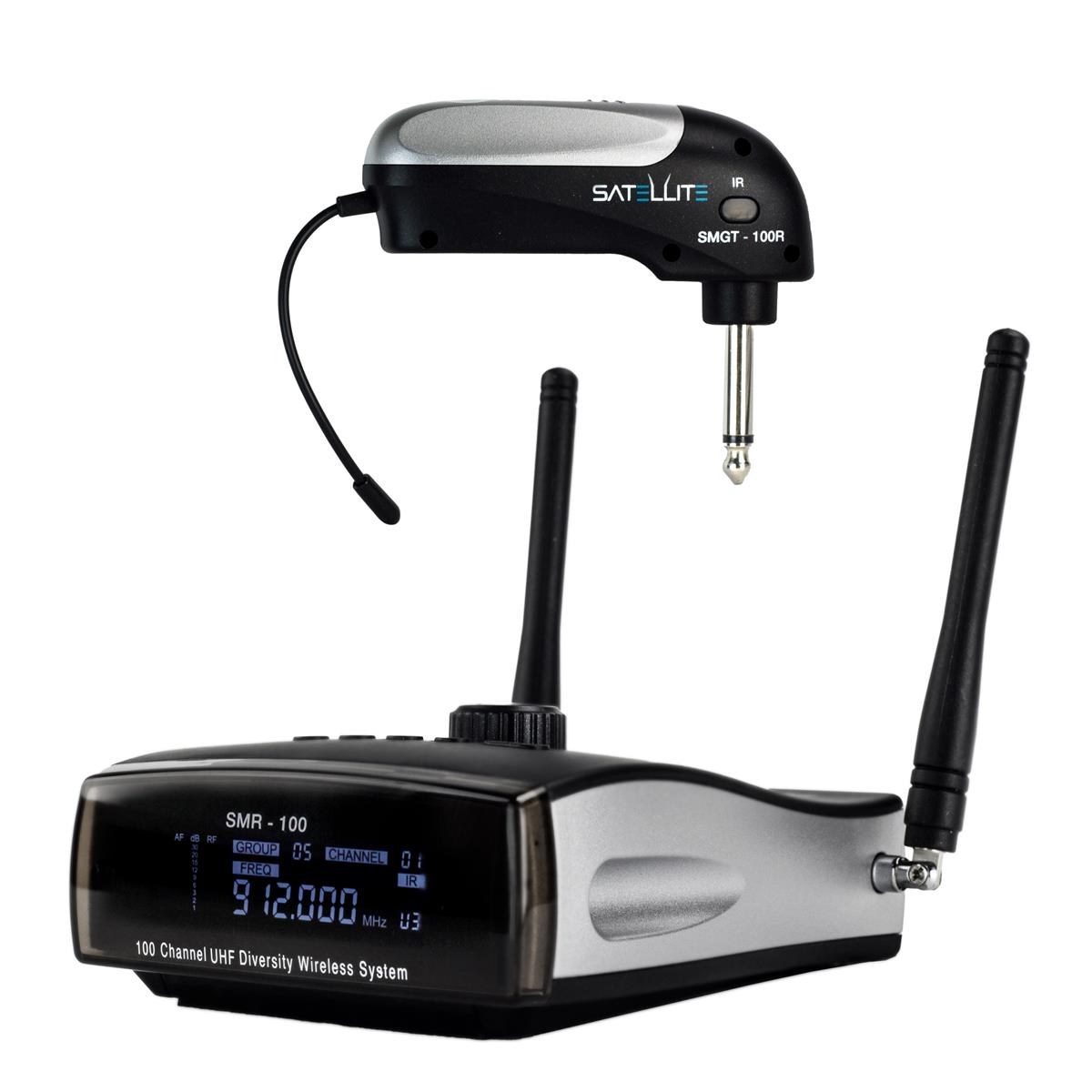Nady Satellite 100Ch Wireless Instrument System for Electric Guitar,Surface Jack -  SATELLITE-SMGT-100R